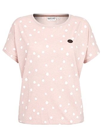 Naketano Damen T-Shirt Lustiger Muschiname T-Shirt