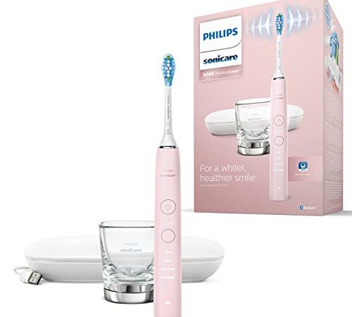 Philips Sonicare DiamondClean 9000 Elektrische Schallzahnbürste mit App (Modell HX9911/29)