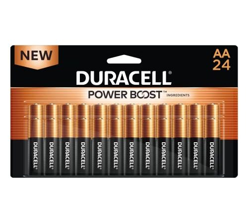 Duracell - CopperTop AA Alkaline Batterien - langlebige Allzweck-Doppel-A-Batterie für Haushalt und Geschäft - 24 Stück