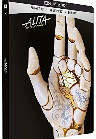 Alita: Battle Angel Steelbook [Blu-Ray]+[Blu-Ray 3D] [Region Free] (Deutsche Sprache. Deutsche Untertitel)