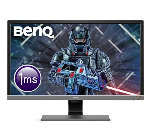 BenQ EL2870U 4K Monitor I 28 Zoll 1ms HDR I Kompatibel für PS5 und Xbox Serie X, Schwarz