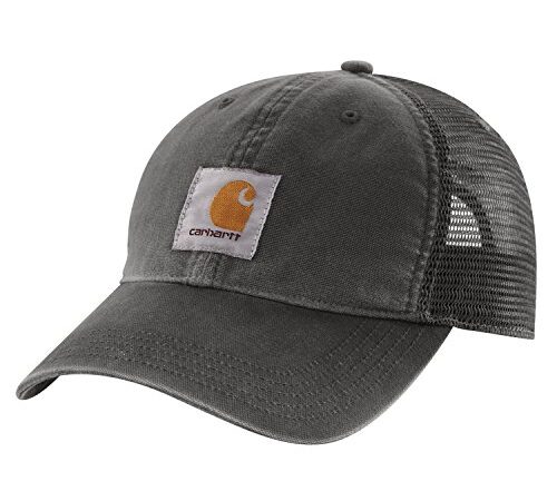 Carhartt Unisex-Adult Buffalo Cap, Gravel, One Size