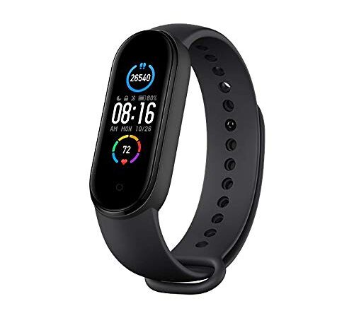 Xiaomi Mi Smart Band 5 Fitness- & Aktivitätstracker mit 1,1" Full AMOLED Touch Farb-Display