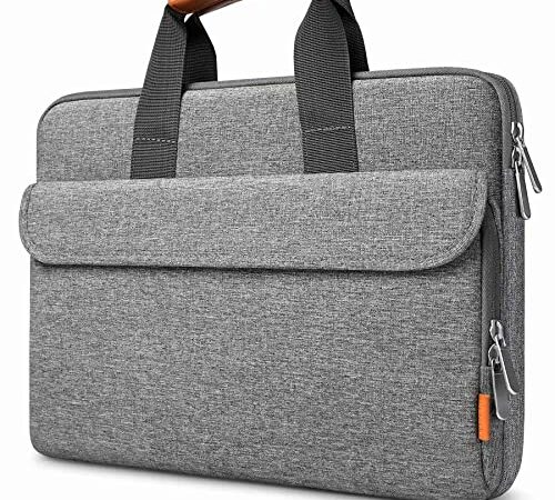 Inateck 360° Rundumschutz Laptoptasche Hülle Kompatibel mit 14 Zoll MacBook Pro M1 2021,13 Zoll MacBook Pro 2012-2015, 13.3 Zoll MacBook Air 2012-2017，13.5 Surface Laptop/Surface Book,MateBook D 14