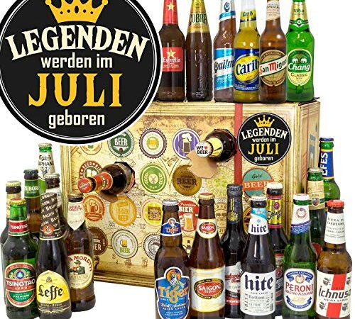 Legenden werden im Juli geboren - Bier 2019 Weihnachtskalener - Bier aus der Welt