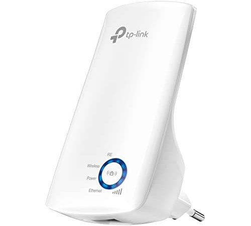 TP-Link TL-WA850RE WLAN Verstärker Repeater(300 Mbit/s, WLAN Verstärker, App Steuerung, Ethernet-Port, WPS, AP Modus, LED abschaltbar, kompatibel zu allen WLAN Geräten) weiß