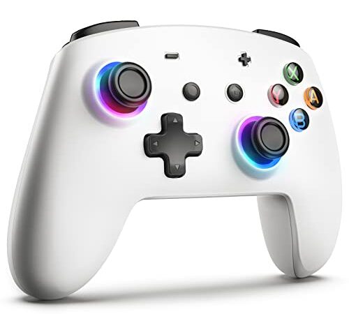 ECHTPower Controller für Nintendo Switch Pro Controller Wireless für Switch OLED mit SYNC Taste/Aufweckfunktion/Einstellbare Turbo und Vibration/Bewegungssteuerung kabellos Kontroller für Switch Lite