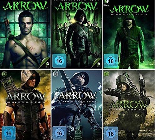 Arrow Staffel 1-6 (1+2+3+4+5+6) DC Serie [DVD Set]