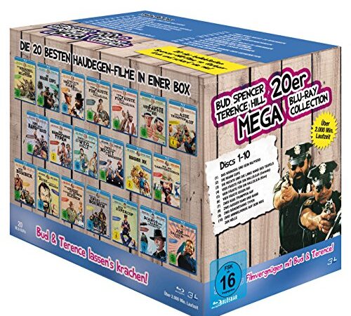 Bud Spencer & Terence Hill - 20er Mega Blu-ray Collection (20 Discs) (exklusiv bei Amazon.de)