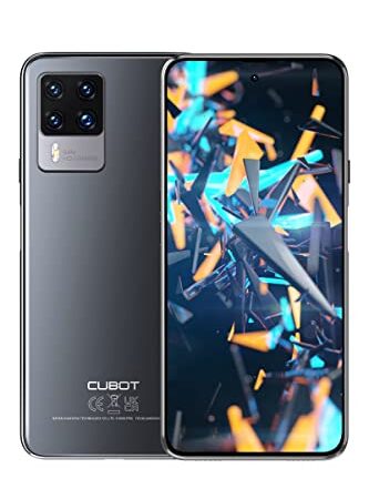 CUBOT X50 Handy ohne Vertrag, 6,7 Zoll Smartphone, 64MP+32MP Quad Kameras, 8GB RAM+128GB ROM, SD 256GB Erweiterbar, 4500mAh Akku Android 11, 4G Dual SIM, NFC/BT 4.2/OTG/Face ID