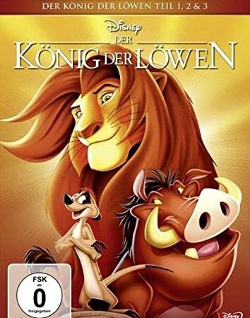 Der König der Löwen - Teil 1, 2 & 3 [3 DVDs]