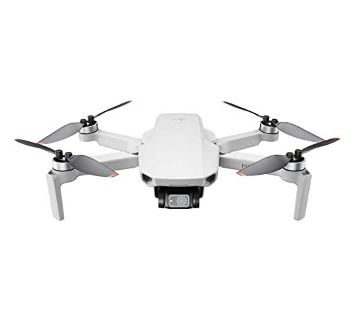 DJI Mini 2, Ultraleichte faltbare Kameradrohne, 3-Achsen-Gimbal mit 4K Kamera, 12 MP, 31 min Flugzeit, OcuSync 2.0 10 km HD-Videoübertragung, QuickShots, Drohne für Einsteiger, Grau