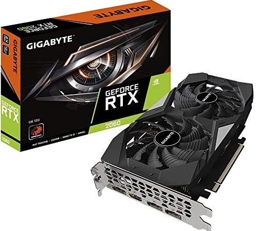 Gigabyte VGA GBT RTX2060 12GB D6, 3304807593