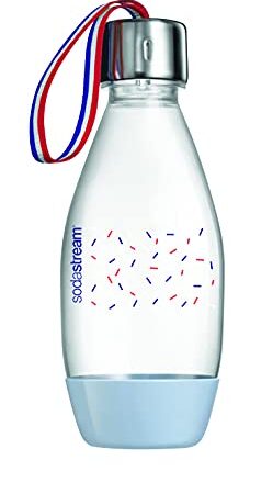 sodastream Flasche Style 0,5 l Geschirrspüler, Frankreich, Blau, Weiß, Rot