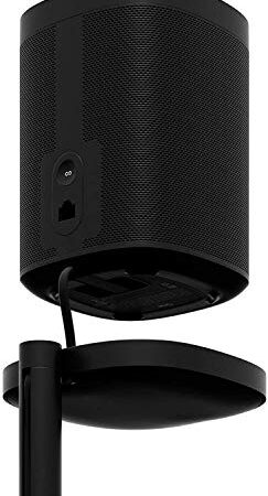 Sonos Stands - Set original Standfüße speziell für den Sonos One und den Play:1. Eine Elegante Lösung für die Platzierung der Surround-Speaker in Ihrem Heimkino