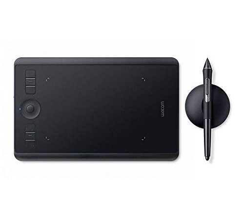 Wacom Intuos Pro Grafiktablett (Größe: S)/Kleines, professionelles Stifttablett (inkl. Wacom Pro Pen 2 Eingabestift mit Ersatzspitzen, geeignet für Windows & Mac) - Ideal für Home-Office & E-Learning