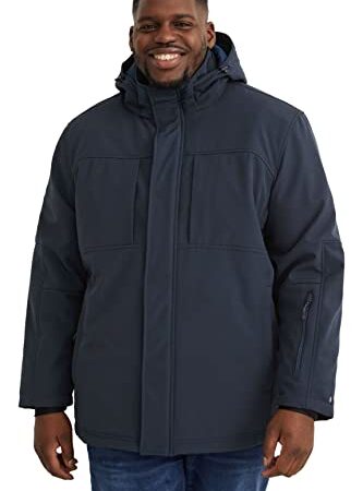 C&A Herren Parka Stretch|Softshell schwarz 4XL