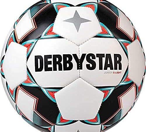 DERBYSTAR Unisex Jugend Junior S-Light Freizeitball, Weiss, 4