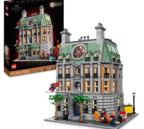 LEGO 76218 Marvel Sanctum Sanctorum, 3-stöckiges Modular Building Set mit Doctor Strange und Iron Man Minifiguren, Sammlerstück Avengers: Endgame