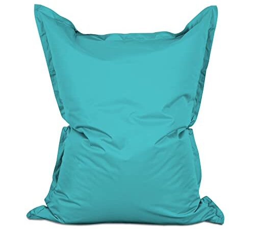 Lumaland Riesen-Sitzsack Classic XXL 140x180 cm | 2-in-1-Funktion für bequemes Sitzen & Liegen | Erlebe Relax-Momente Indoor & Outdoor mit über 3 Mio. anpassungsfähigen EPS-Perlen | Waschbarer Bezug