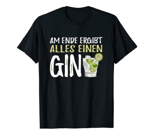 T-Shirt Gin - GinTonic Alkohol Tonic Spruch