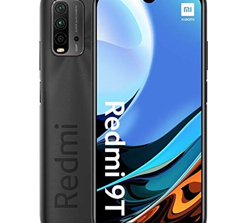 Xiaomi Redmi 9T - Smartphone 64GB, 4GB RAM, Dual SIM, Carbon Gray, 4+64GB