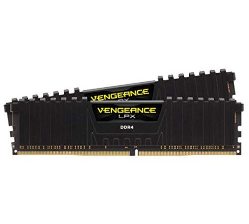 Corsair Vengeance LPX 32GB (2 x 16GB) DDR4 3600 (PC4-28800) C18 1.35V Desktop Memory - Schwarz