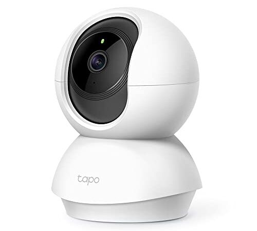 TP-Link Tapo C200 360°-WLAN-Überwachungskamera für den Innenbereich, FHD 1080P, Nachtsicht, Bewegungserkennung, Zwei-Wege-Audio, kompatibel mit Alexa und Google Assistant, für Babys/Haustiere