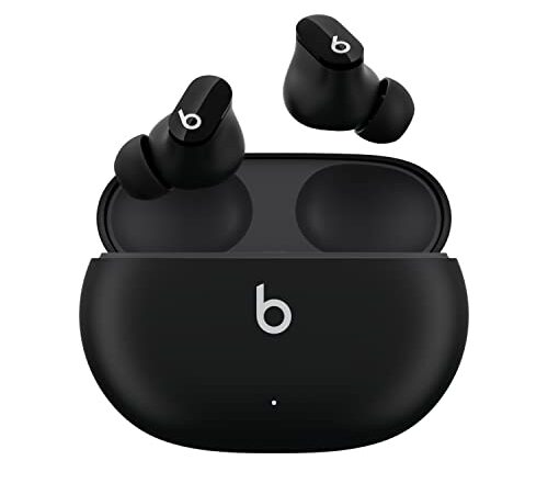 Beats Studio Buds – Komplett kabellose Bluetooth In-Ear Kopfhörer mit Noise-Cancelling – schweißbeständige, kompatibel mit Apple und Android, Bluetooth der Klasse 1, integriertes Mikrofon – Schwarz