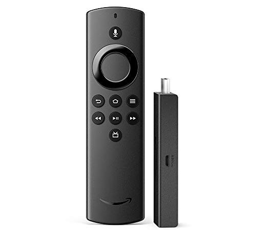 Fire TV Stick Lite, Zertifiziert und generalüberholt | Mit Alexa-Sprachfernbedienung Lite (ohne TV-Steuerungstasten), 2020