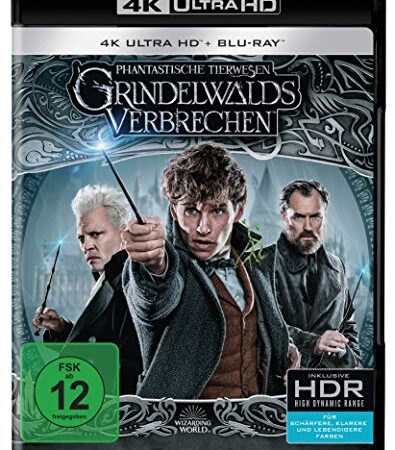 Phantastische Tierwesen: Grindelwalds Verbrechen (4K Ultra-HD Kinofassung + 2D Kinofassung) [Blu-ray]