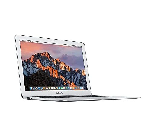 2017 Apple MacBook Air with 1.8GHz Intel Core i5 (13 Zoll, 8GB RAM, 128GB SSD) (QWERTZ German) Silber (Generalüberholt)