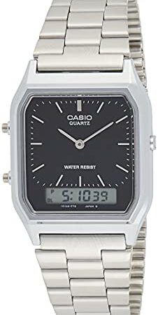 Casio Collection Unisex Retro Armbanduhr AQ-230A-1DMQYES