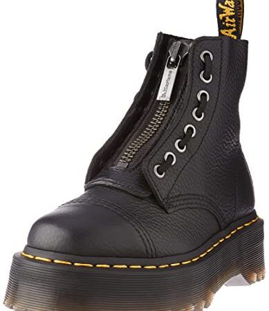 Dr. Martens Mädchen Dr. Martens bovver boots, Schwarz, 40 EU