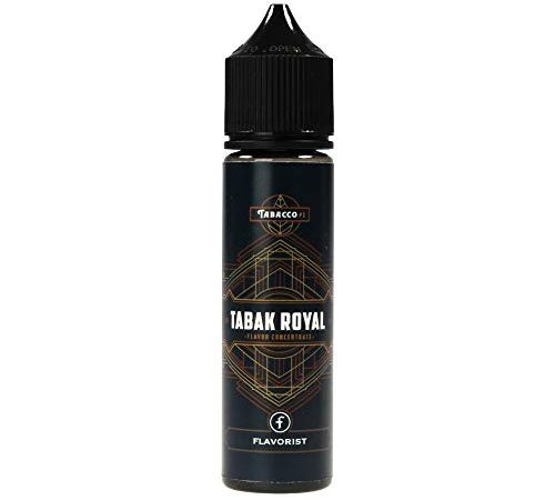 Flavorist Aroma, Tabak Royal, Classic, 10 ml Longfill Shake and Vape zum Mischen mit Base Liquid für e-Zigarette, ohne Nikotin