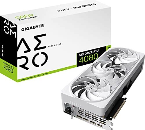 Gigabyte GeForce RTX 4080 16GB AERO OC NVIDIA GDDR6X