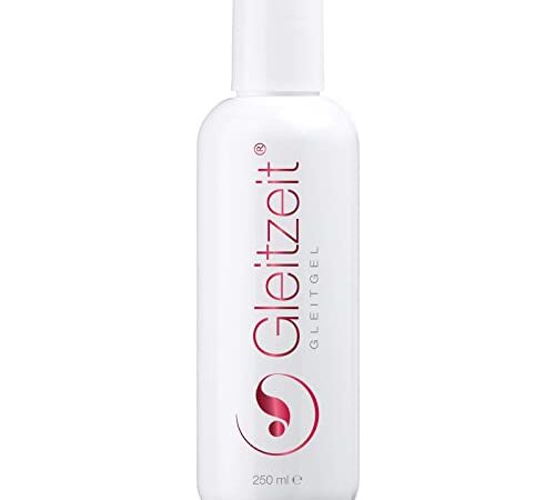 Gleitzeit® Gleitgel Wasserbasis PREMIUM (250ml) XXL Gleitmittel Und Intimgel Sensitiv