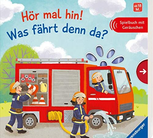 Hör mal hin! Was fährt denn da?: Spielbuch mit Geräuschen