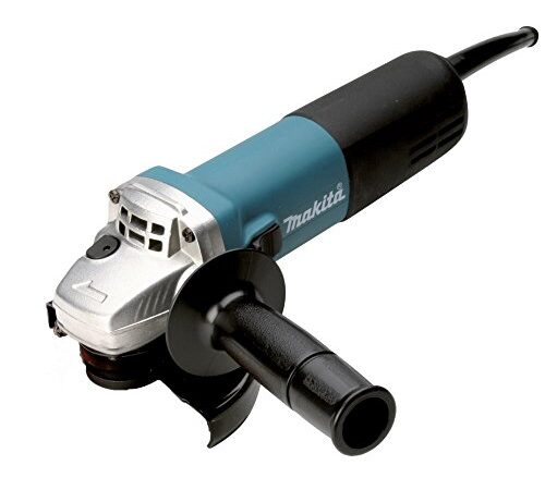 Makita 9558NBRZ Winkelschleifer 125 mm, 840 W, Schwarz/Blau