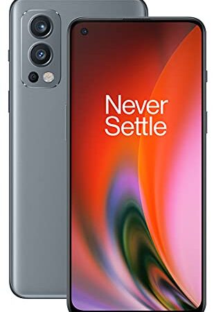 OnePlus Nord 2 5G 12 GB RAM 256 GB SIM-freies Smartphone mit Dreifachkamera und 65W Warp Charge - 2 Jahre Garantie - Grey Sierra