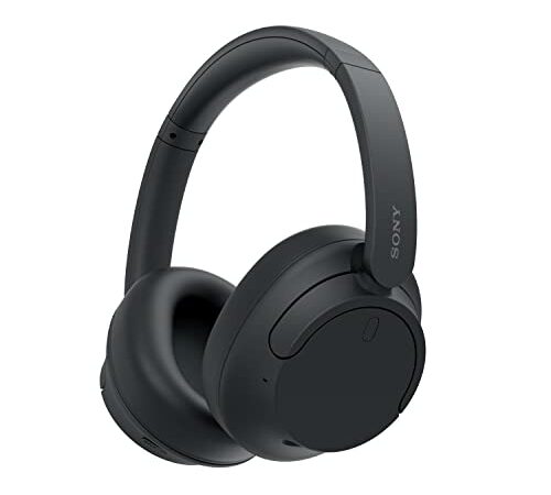 Sony WH-CH720N Kabelloser Bluetooth-Kopfhörer mit Noise Cancelling - bis zu 35 Stunden Akkulaufzeit und Schnellladefunktion - Schwarz