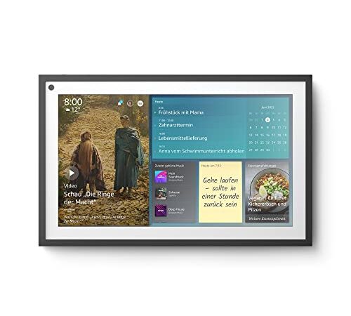 Zertifiziert und generalüberholt Echo Show 15 | 15,6-Zoll-Smart-Display in Full HD, Alexa und Fire TV integriert | Fernbedienung nicht inbegriffen