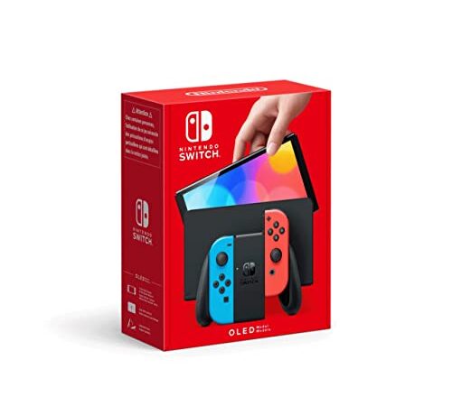 Nintendo Switch (OLED-Modell) Neon-Rot/Neon-Blau