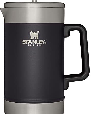 Stanley French Press Kaffeepresse mit doppelter Vakuumisolierung, Edelstahl, breite Öffnung, große Kapazität, ergonomischer Griff, spülmaschinenfest