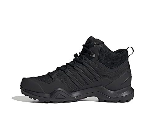 adidas Herren Terrex Swift R2 Mid Gtx Trekking Wanderhalbschuhe, Schwarz, 42 EU