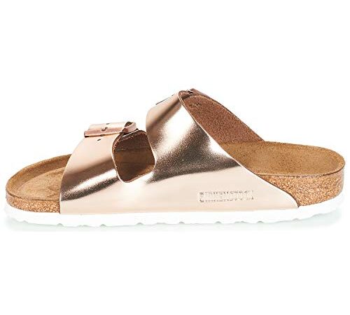 Birkenstock Arizona NL WB Metallic Copper, bronze(metalliccopper), Gr. 41