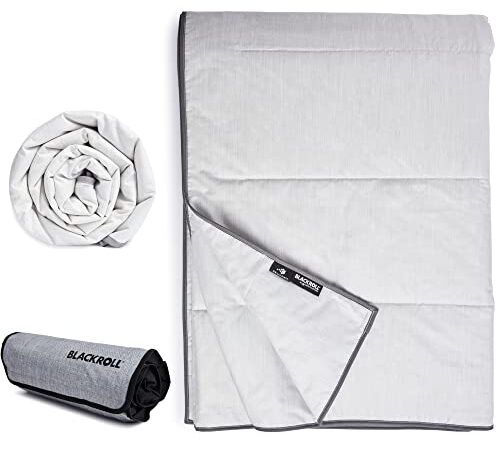 BLACKROLL® Recovery Blanket Ultralite (135 x 200cm), vegane Sommerdecke mit Infraroteffekt