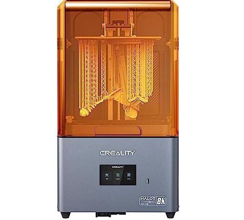 Creality 8K Resin 3D Drucker Halot-Mage, 10,3 Zoll Monochrom-LCD Bildschirm, UV-Druck Hochpräzise MSLA 3D Drucker, Photopolymerisation Harzdrucker, Große Druckgröße 228x128x230mm