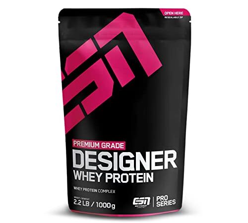 ESN Designer Whey Protein Pulver, Vanille, 1kg (1er Pack)