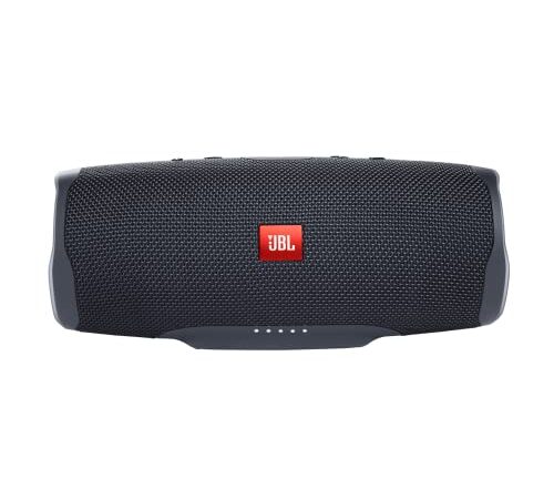 JBL Charge Essential 2 – Tragbarer wasserdichter Lautsprecher mit Powerbank in Schwarz – Wasserdicht – 20 Std. Akkulaufzeit